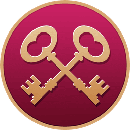 Symbole des Cles croisees